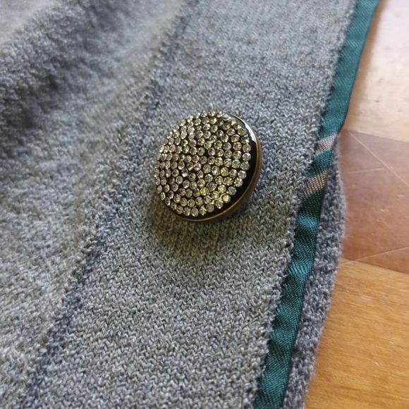Marc Jacobs Wool Crewneck Silk Tie Button Up Size Size Small - Picture 8 of 17